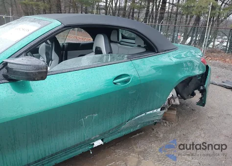 2022 BMW M4 Competition xDrive z USA, uszkodzony, nr VIN WBS33BA0XNCK18007